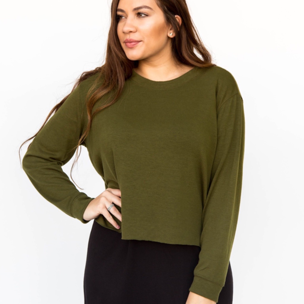 Nwt - Pullover Olive